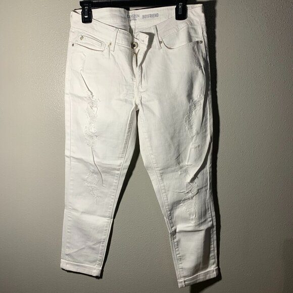 Denizen from Levi's Boyfriend Jeans - White - Picture 1 of 7